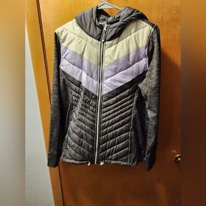 Maurices Large sweat shirt jacket vest new